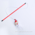 new arrival in stock Christmas cat teaser toy